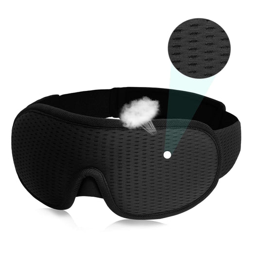3D Sleep Mask Premium - Light Blocking & Ergonomic